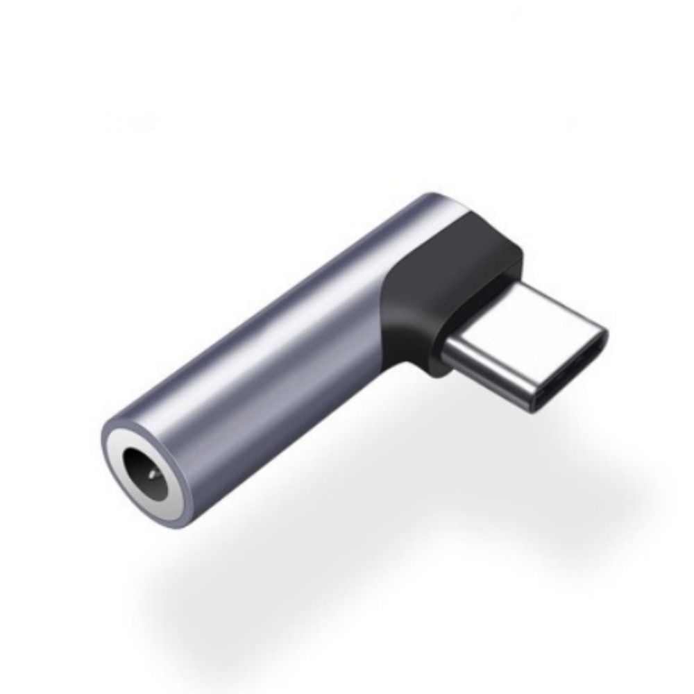 Type-C To 3.5mm Headphone Adapter Right Angle Audio Earphone Adapter Usb C Mini Wired Headset Type C Converter: Default Title