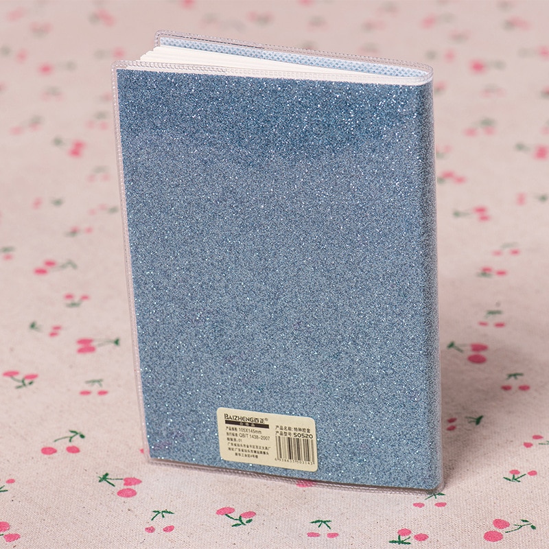 Mini cuaderno de corazones de PVC, Agenda escolar brillante, cuaderno Kawaii de papel, Agenda, Agenda, cuaderno de bocetos, para niñas