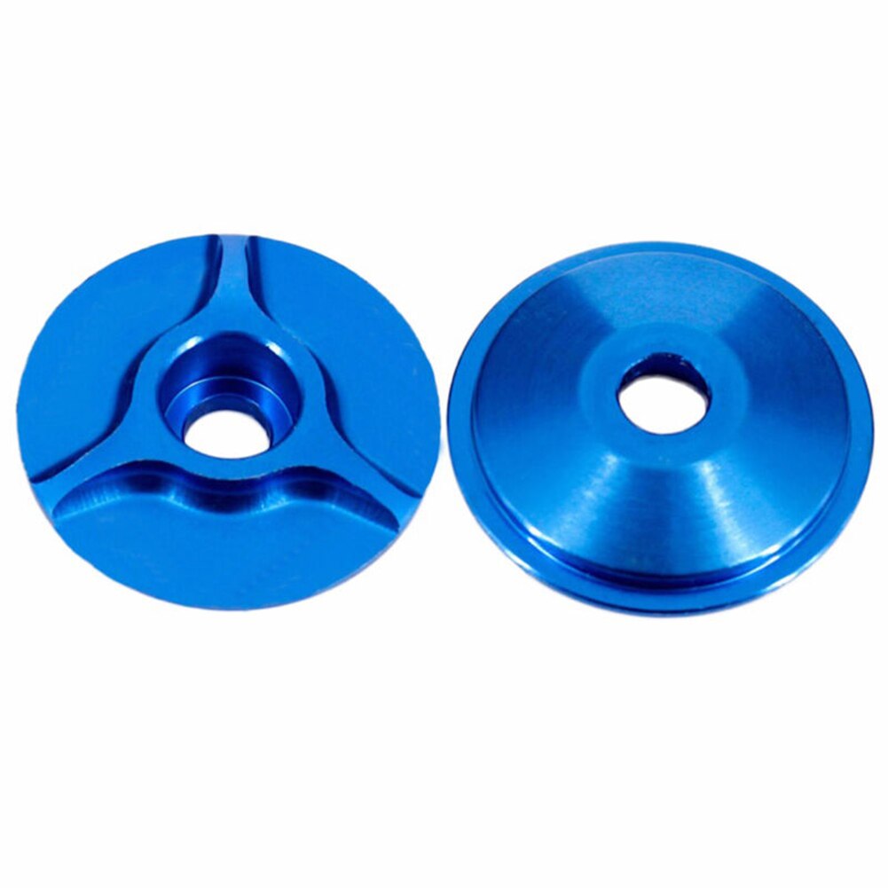 Aluminiumslegering mtb mountain road bike cykel frempind top cap headset cover bolt