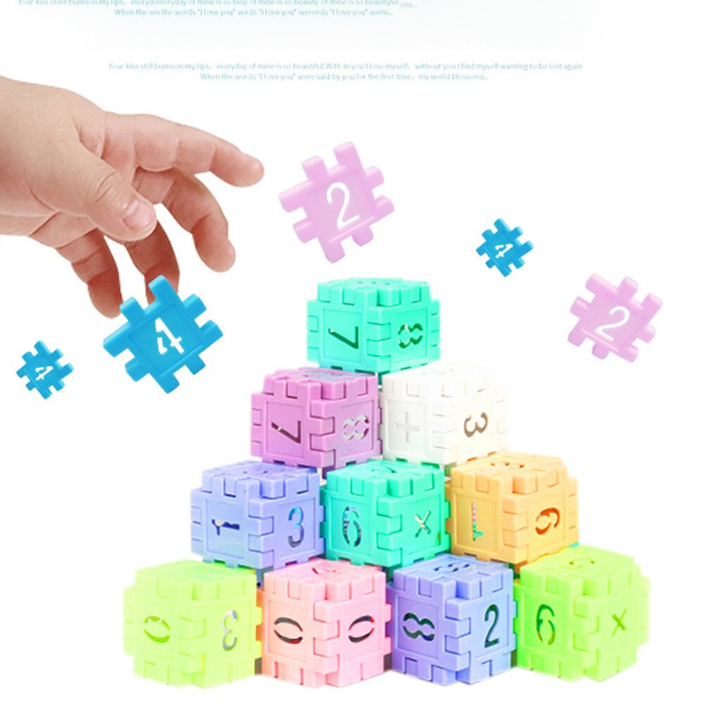 68/50 Pcs DIY Building Block Educational Toys For Boys Girls Toddlers Up Safe Fastened Toy House Villa Building Toys