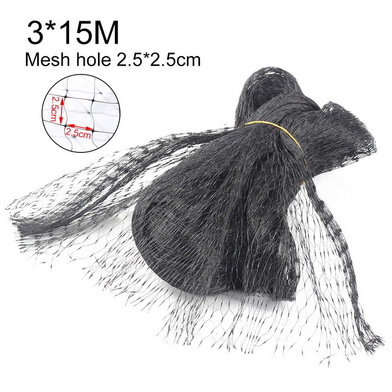 Haven fuglenet mesh net til beskyttelse af frøplanter grøntsager blød frugt planter genanvendeligt mesh frugt bur anti fuglenet: Stil 4
