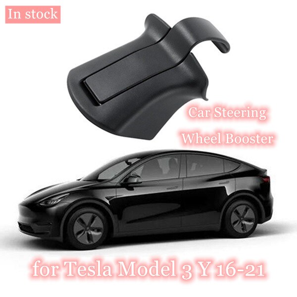 Bil rat booster til tesla model 3 y 16-21 autopilot modvægt tilbehør ring fsd automatisk assisteret