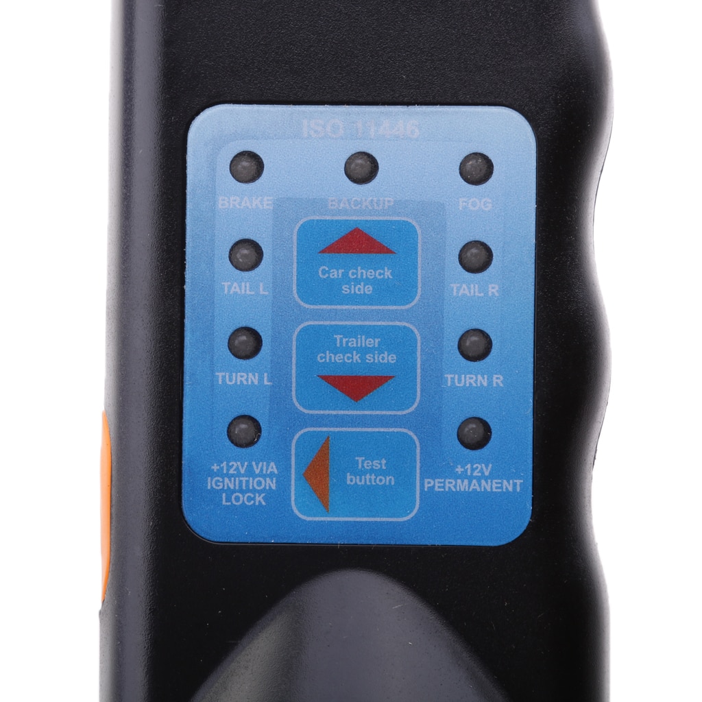 Car Trailer Caravan 13 Pin Tow Bar Light Wiring Tester Socket Plug N-Type