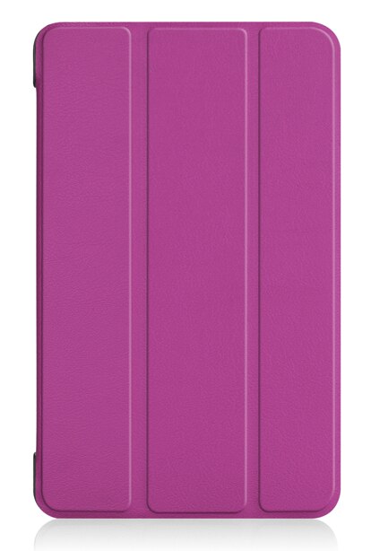 For Qua Tab QZ10 Protective Case Bag Cover 3 Folds Stand Shell for QuaTab QZ 10 10.1" Guard Holder Protector ShockProofSleeve: Purple 