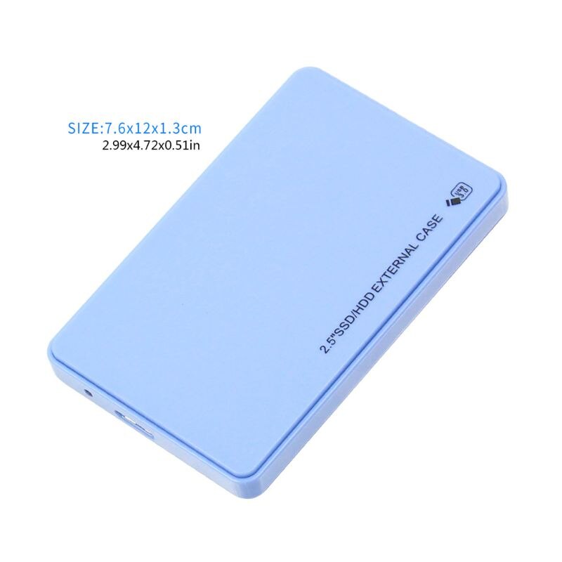 USB3.0 Hard Drive Disk Box 2.5 Inch SATA HDD SSD Enclosure Case for PC Computer