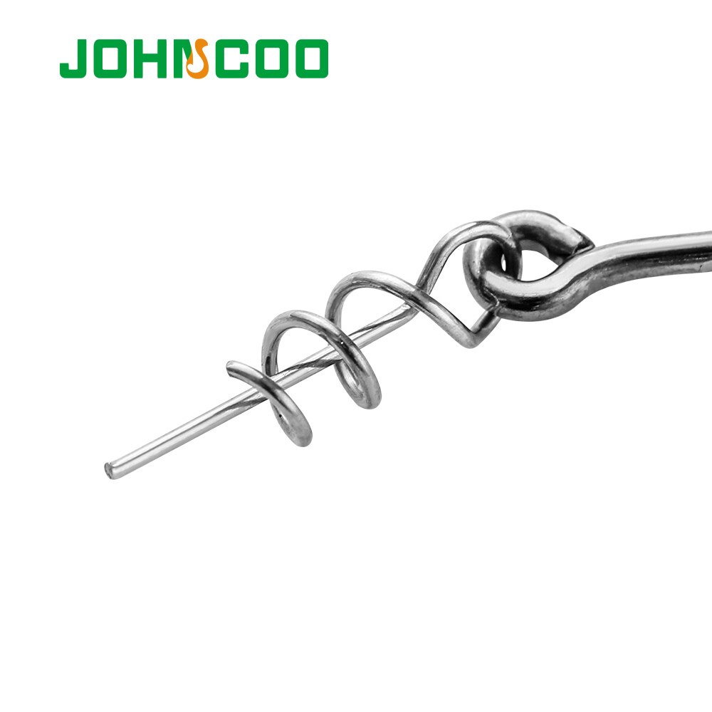 JOHNCOO Weighted Fishing Hook 10pcs Barbed Hook 2g/3g/4g/5g/7g/9g Offset Fishing Hook For Jigging soft bait Hookfor Texas Rigs