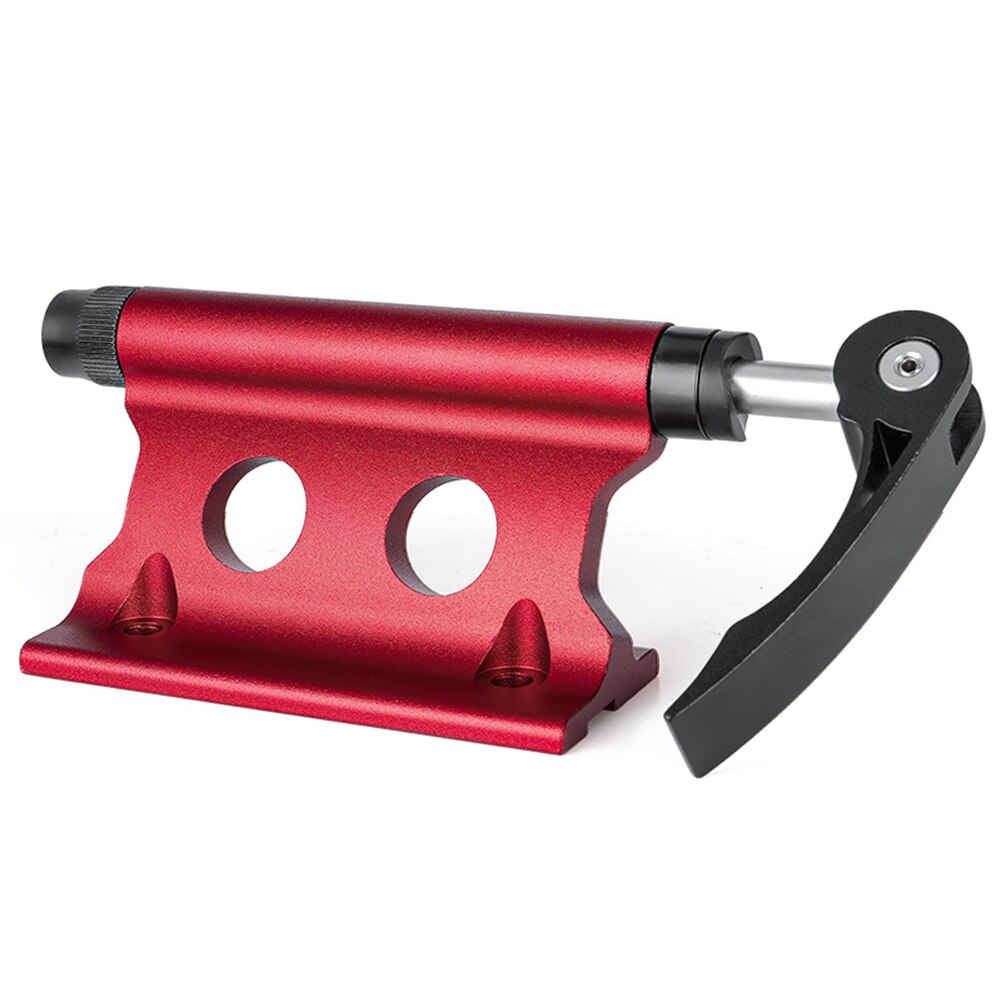 Bicycle Front Fork Quick Release Fixing Clip Bike Car Luggage Rack Carrier Installation Mount Cycling Accessories: Red