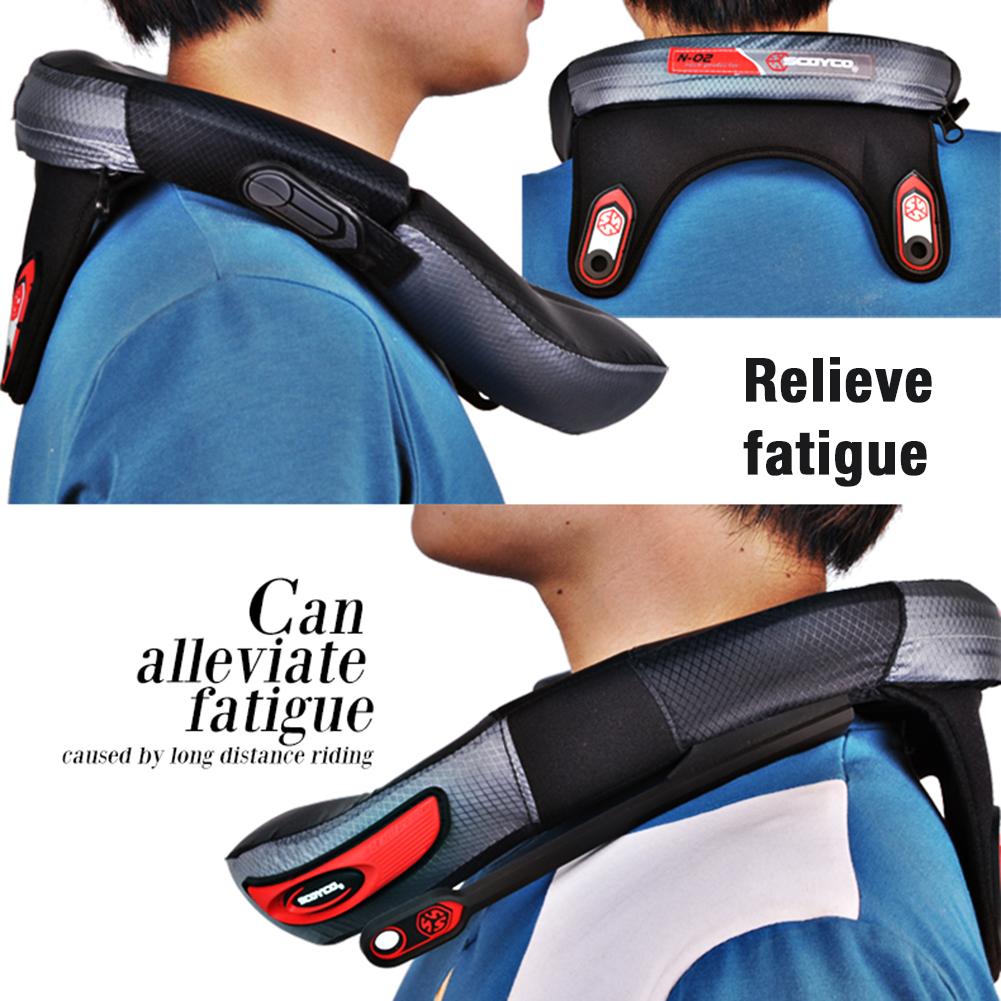 Neck Guard Brace Motorrijden Bescherming Off-Road Protector Lange Afstand Fietsen Motocross Brace Beschermende Motor Gear