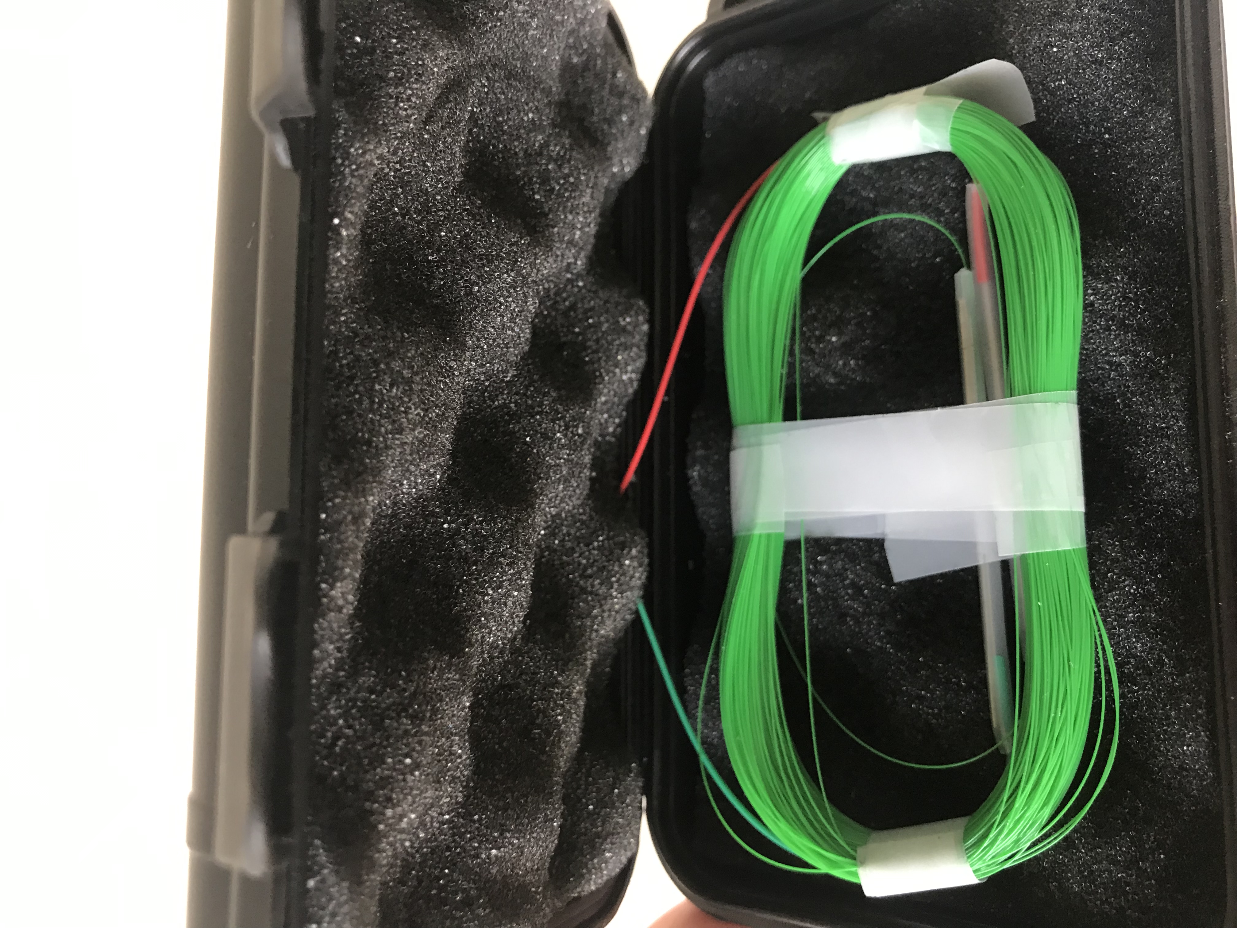 Mini Fiber Box OTDR Dead Zone Eliminator Launch Cable 100m OTDR Dead Zone Eliminator Fiber Rings SM 1310/1550nm