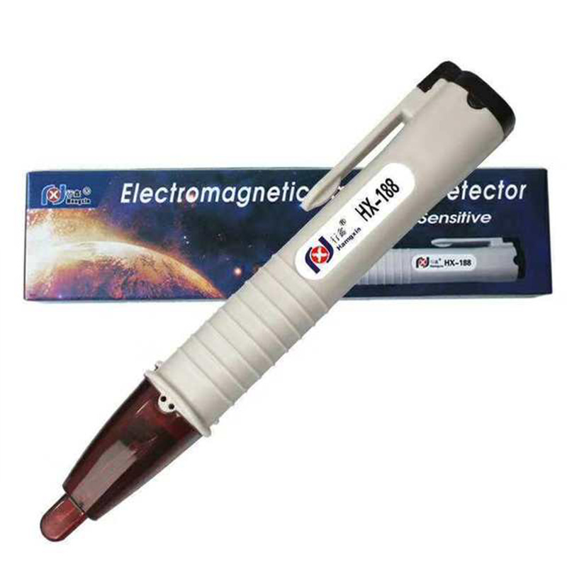 Magnetic Detector Meter Field Strength Test Instruments Monopoly Alarm Sound Light Radiated Electromagnetic Pen HR: Default Title