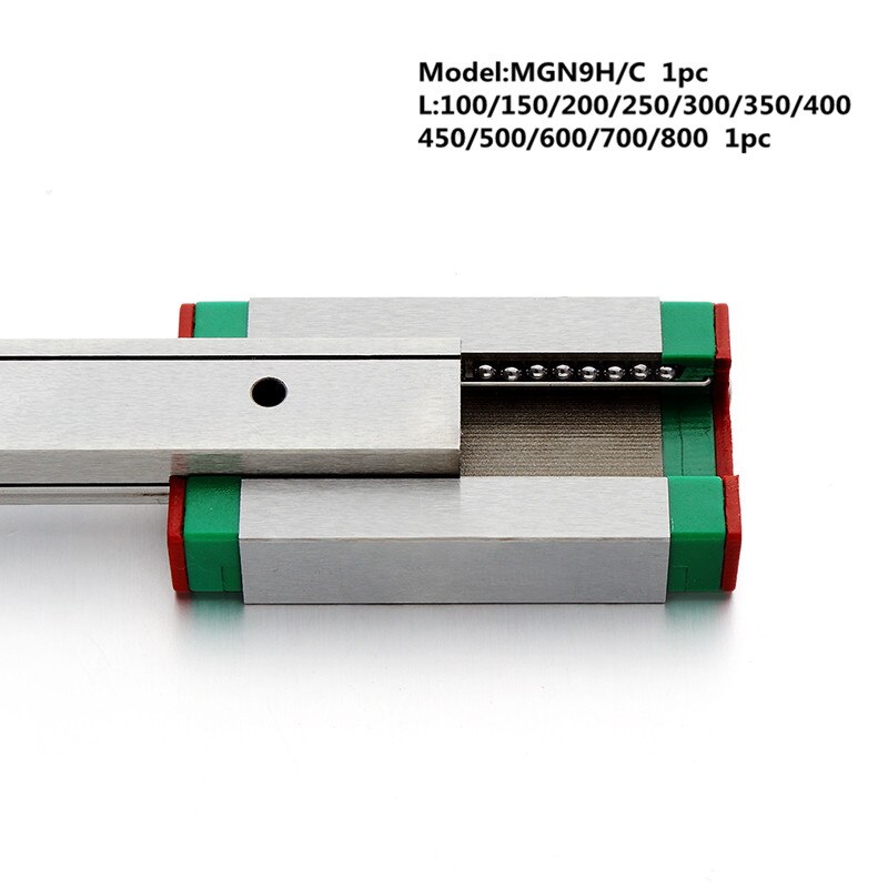 Miniatur linear schiene 9mm MGN9 L 700 800 mm MGN9C lineare Block wagen oder MGN9H schmale wagen linear führen