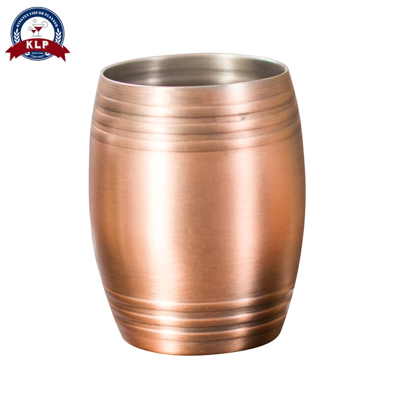 50ML Stainless Steel Cocktail Jigger Metal Bar Spirit Measure cup with Pour hand shank