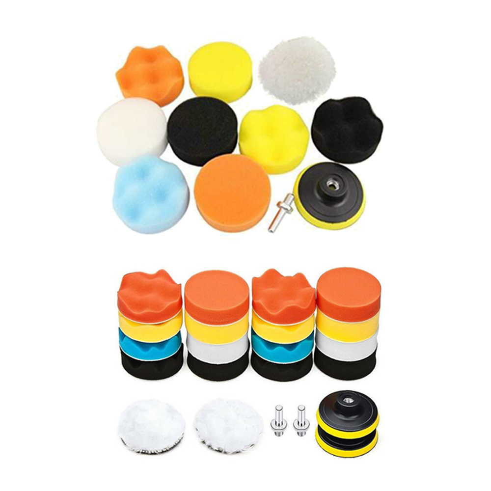 11pcs auto pad drilling polishing sponge kit auto ... – Grandado