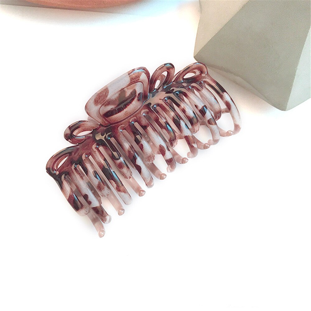 Pinzas de pelo grandes de plástico de 8,5 cm, pinzas para el pelo para niñas, pinzas para el pelo, pinza de mordaza, joyería para el cabello para mujeres, accesorios de agarre de plátano