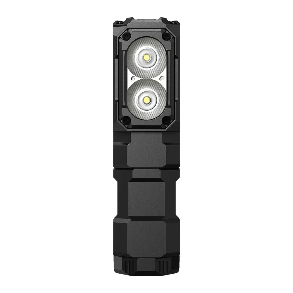 Wuben  e7 genopladelig letvægts pandelampe og lommelygte 1800 lumen