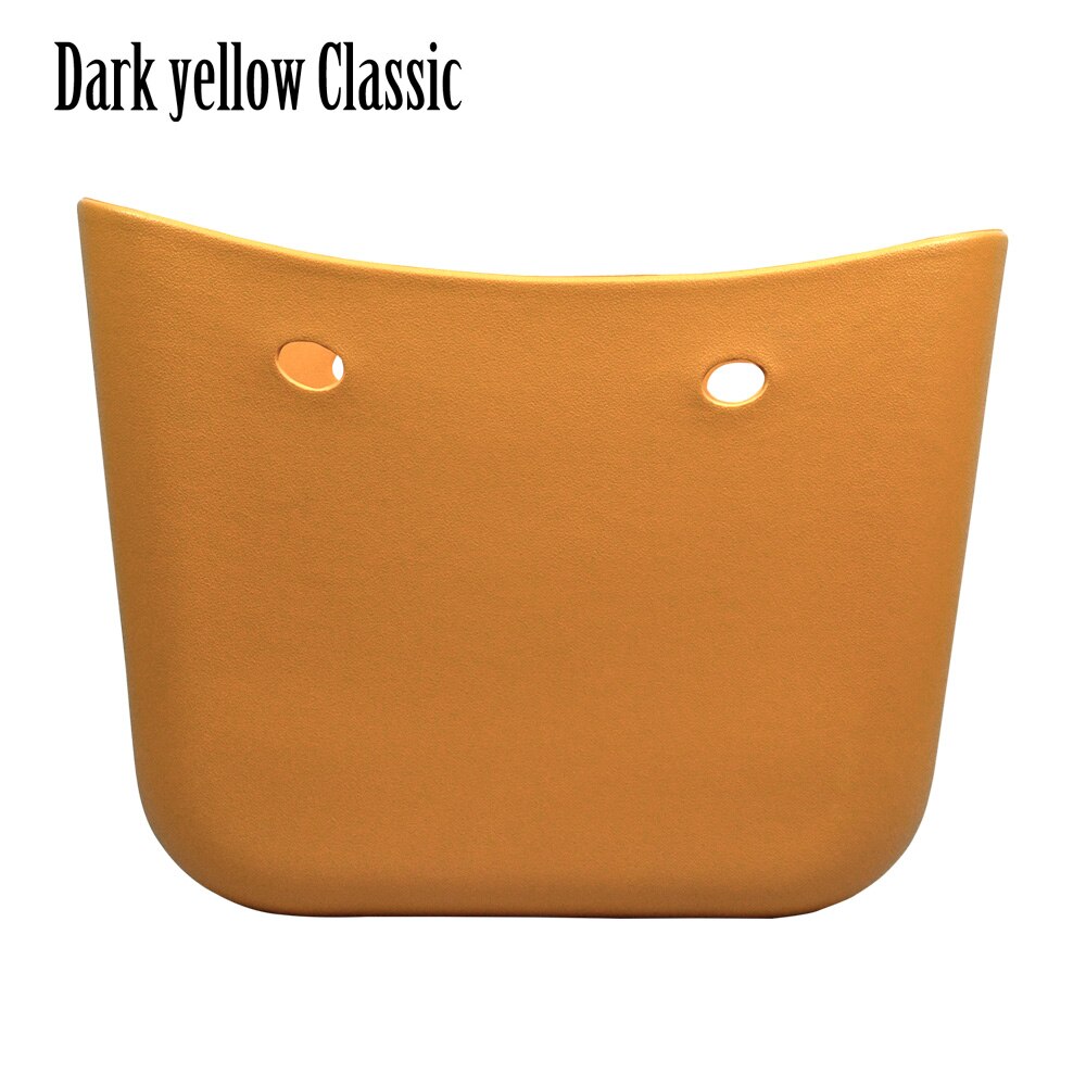 Klassieke Grote Eva Tas Body Vrouwen Tassen Mode Handtas Diy Waterdichte Obag Stijl Rubber Silicon O Tas Stijl vrouwen Handtas: dark Yellow classic