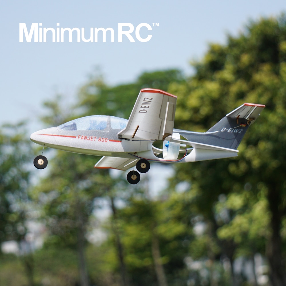 Minimumrc Fan-Jet 600 Micro Rc Jet 35 Mm Edf 360 Mm Kit + Edf/Kit + Edf + Servo 'S