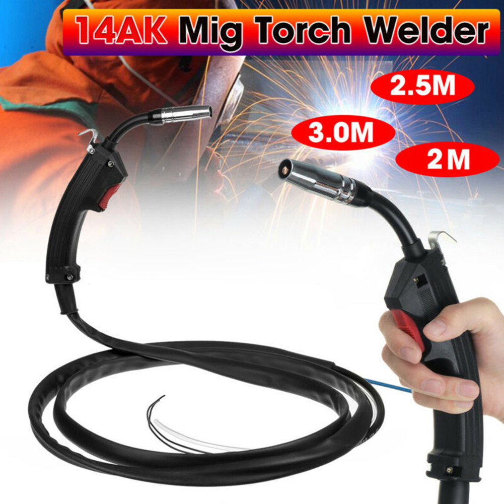 MIG – Kit Accessori Per Saldatura MB15, 12 Pezzi Con Punte Di Contatto E Supporto (0,8 Mm)