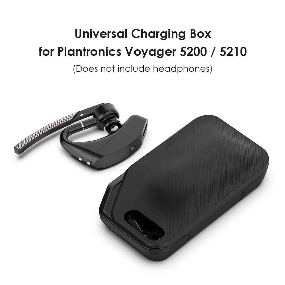Draagbare Hoofdtelefoon Opladen Box Headset Opslag Beschermende Universele Usb Charger Case Voor Plantronics Voyager 5200 5210 Box Case