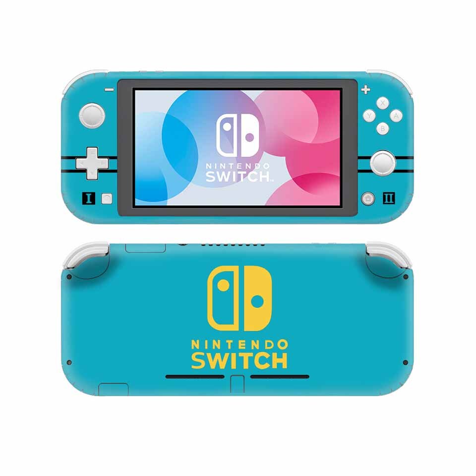 Etiqueta engomada de la piel de Nintend Switch Lite, calcomanías de vinilo juego de carcasas para Nintendo Switch Mini Console y etiqueta del controlador para Switch Lite