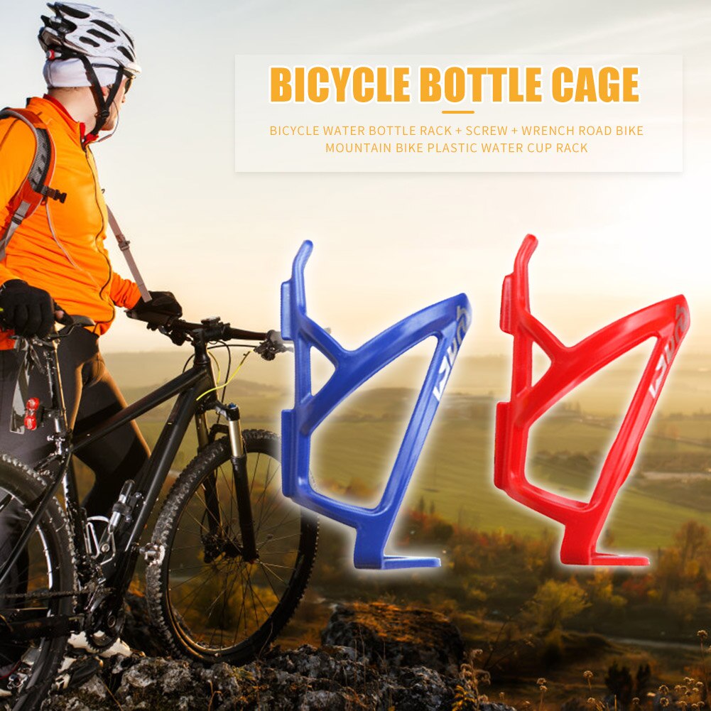 Fahrrad Wasser Flasche Trinken Tasse Halfter MTB Rennrad Wasserkocher Unterstützung Stehen Halterung mit Schrauben Schlüssel Fahrrad Radfahren Zubehör