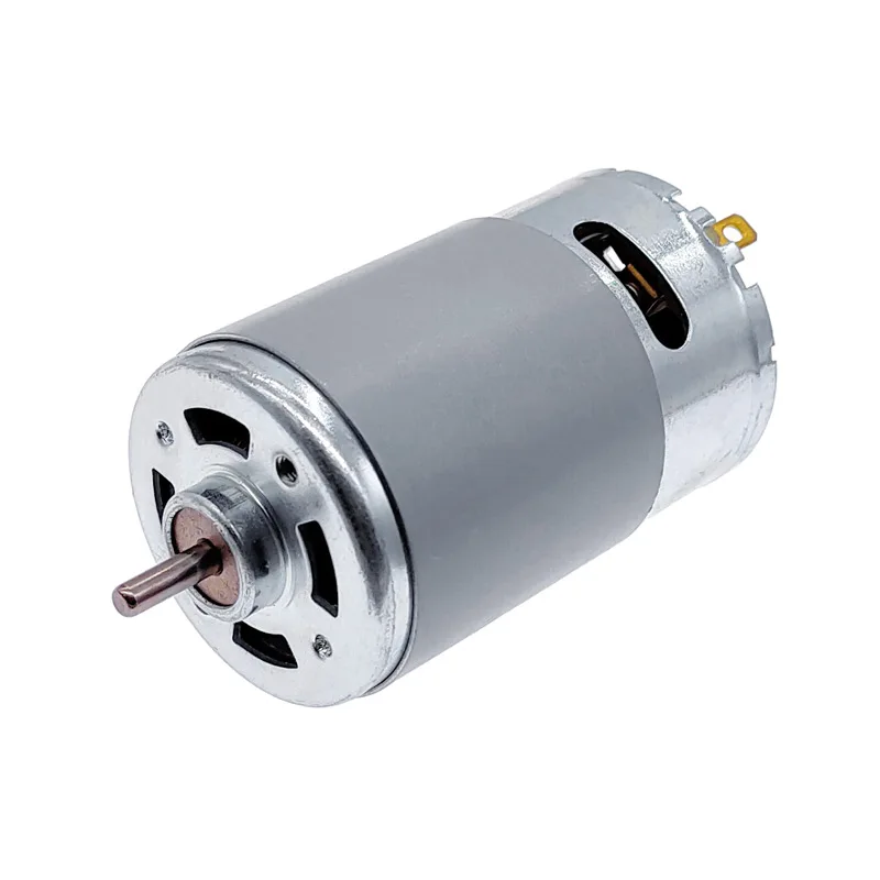 1 Stück 12V-24V 555-DC Motor- Mikromotor mit hohem Drehmoment Bürstenmotor MAX 10000RPM