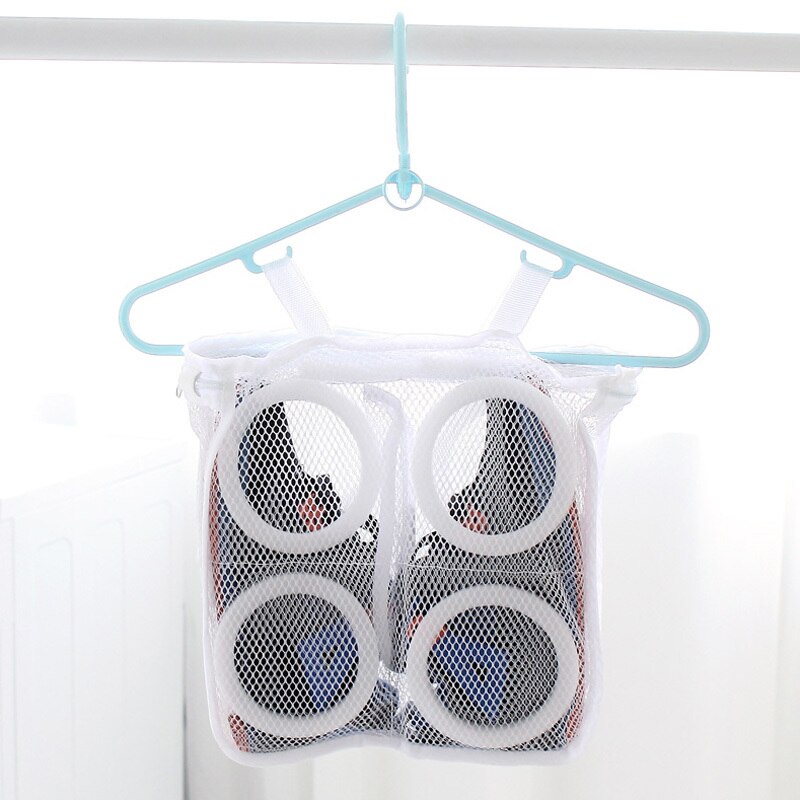 Waszak Wijdt Wasmand Schoenen Wassen Tas Schoenen Rits Reizen Droger Wasmachine Protector Voor Schoenen