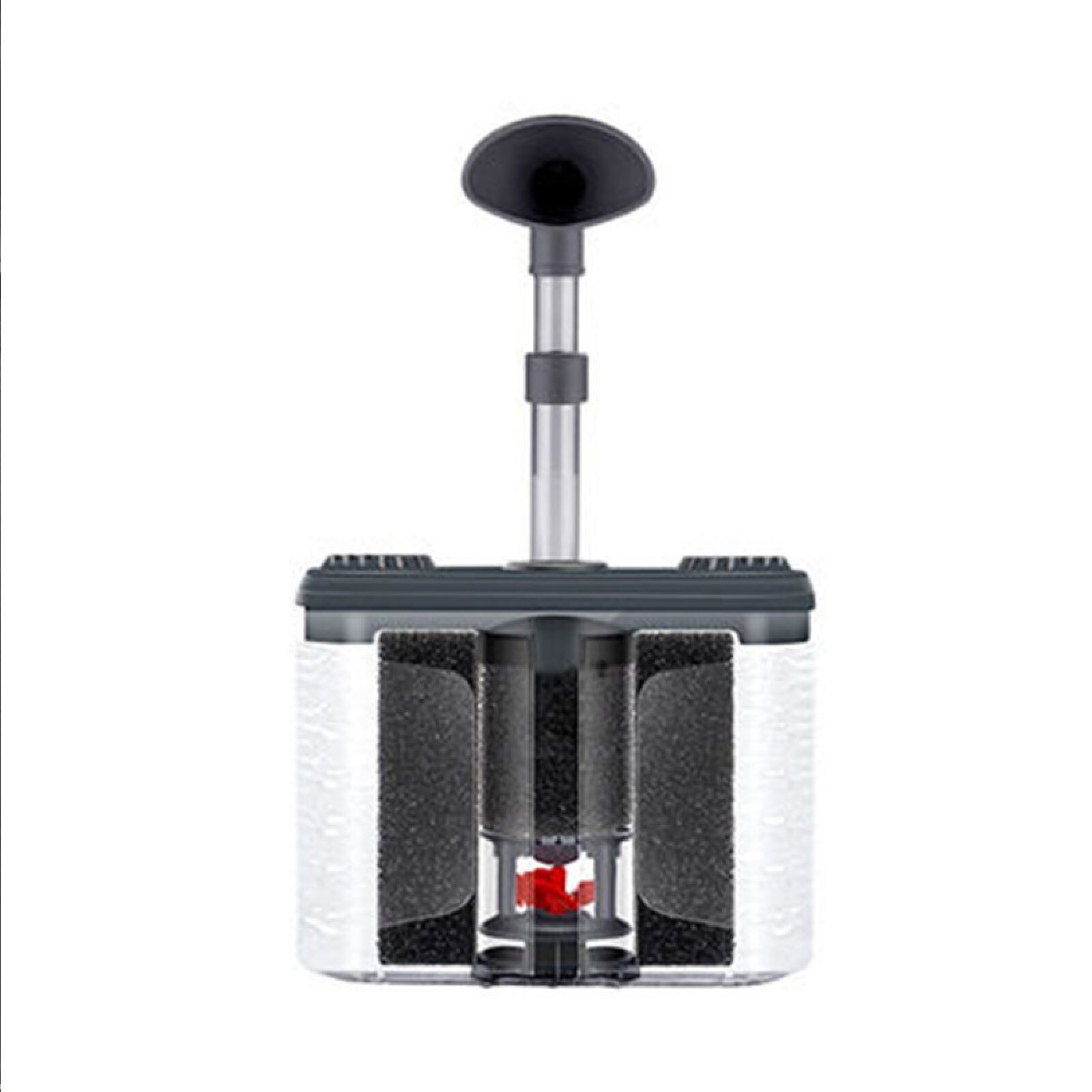 6-In-1 Fish Tank Filter Oxygenatie Aquarium Filter Multifunctionele Water Flow Verstelbare Aquarium Benodigdheden