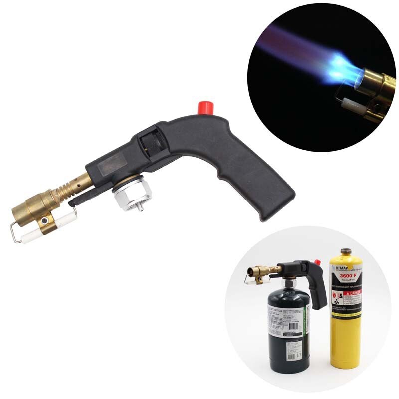 Gas auto ignición mango antorcha soldadura de propano soldadura plomería para MAPP