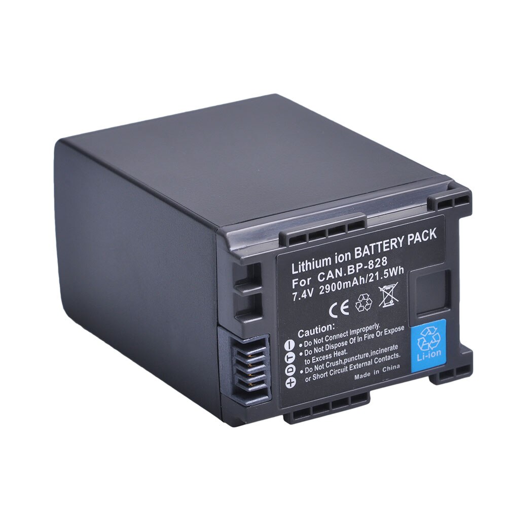 Caricabatterie Doppio Uso BP-820: Alimentatore AC/DC Da Muro E Auto Per Canon BP820 BP828