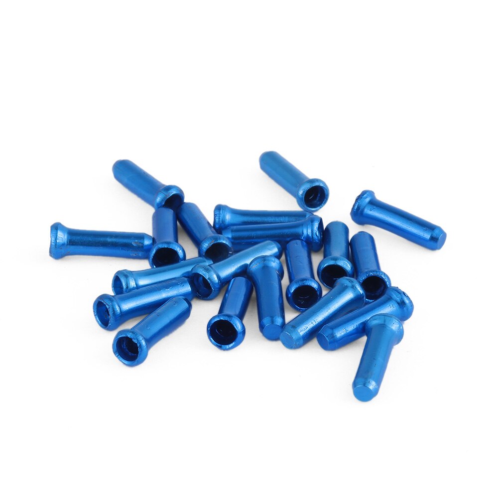 10pcs Cable Caps For Bike Bicycle 4mm 5mm Derailleur Shift Brake Cable End Cap Housing Ferrules Crimps Dust Cover Wire Tip: 0.3cm blue