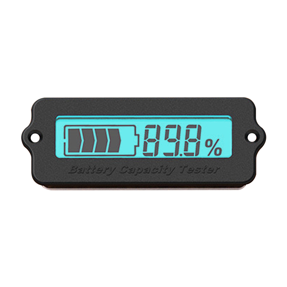 12v 24v 48v ly6w ly7s lithium li-ion lipo batteri kapacitetsindikator lcd-display blybatteri detektor tester: Guld