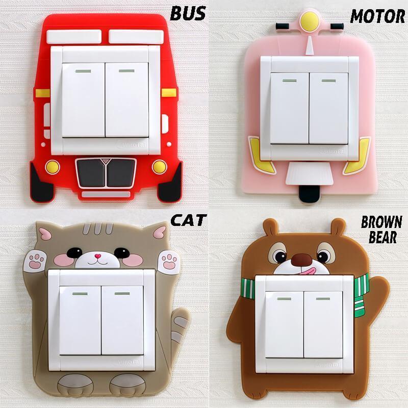 Position Indication Luminous Switch Decoration Sticker