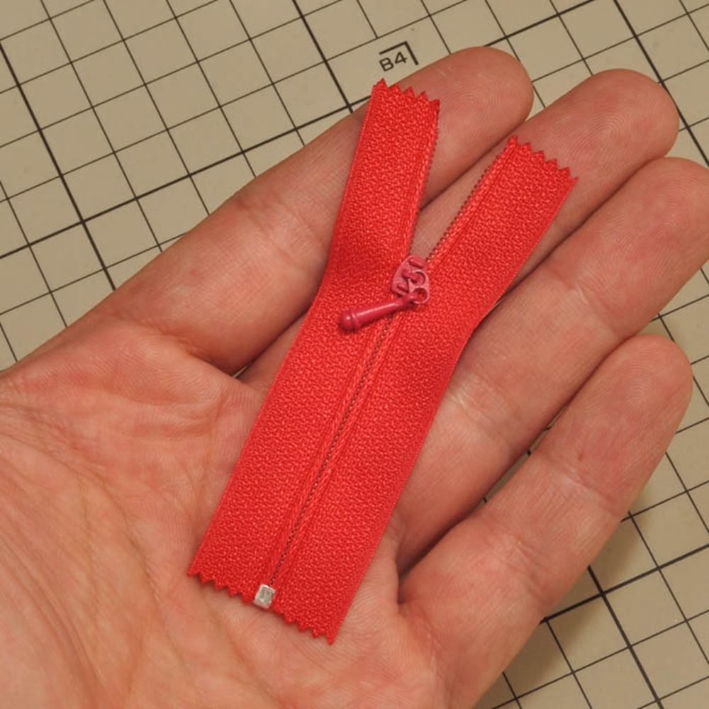 5pcs Invisible Mini Zippers Doll Clothing Zipper DIY Handmade Sewing Scrapbooking Garment Applique DIY Doll Clothes Accessories