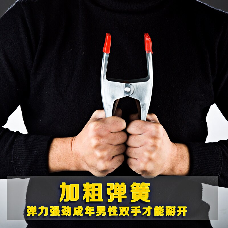 6Pcs Spring Clamp Woodworking Clamps Multifonction Mini Diy Tools For Paper Photo Backdrop Background 2 3 4inch