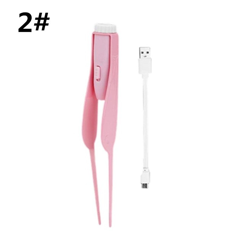 Rechargeable 1set Ear Safe Visible Moderate Painless Ear Cleaner Earwax Removal Tool Earpick: TypeA-2