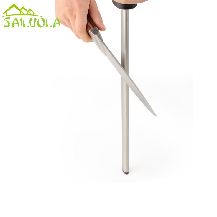 12 Inch High Special Diamond Steel Knife Sharpener Knives Whetstone Sharpening Tools Kitchen Safety