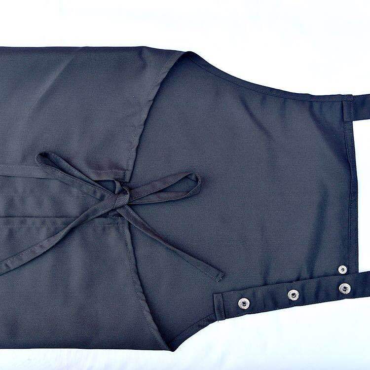Wasserdichte Schürze Denim Leinwand Taschen Schürze Küche Kittel Metzger Handwerk Backen Köche Küche Kochen BBQ schlicht