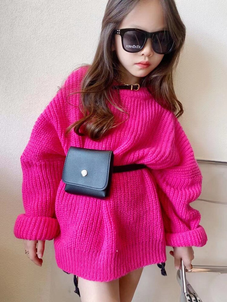 Meninas blusas primavera outono crianças moda lã pulôver camisola para bebê menina crianças casuais topos roupas adolescentes outfits 2022