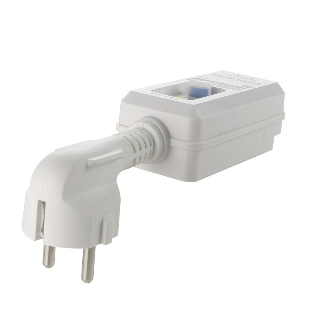 16A 220V 240V EU Plug GFCI Safety RCD Leakage Protection Socket Adaptor Home Circuit Breaker Cutout Powers Trip Switch