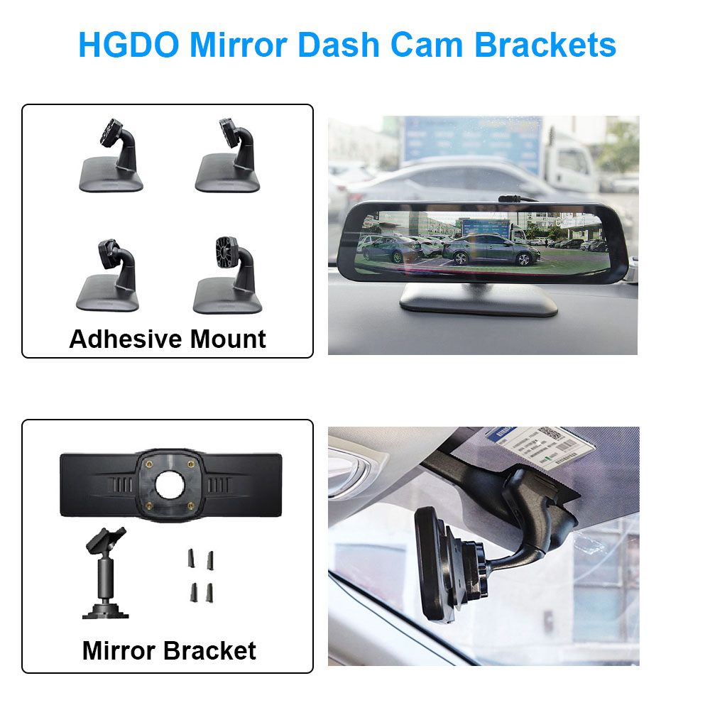 Hgdo 3m aufkleber-basishalterung für Auto-dvr, rückspiegel, dashcam, drehbare halterung, Auto-dvr-halterung