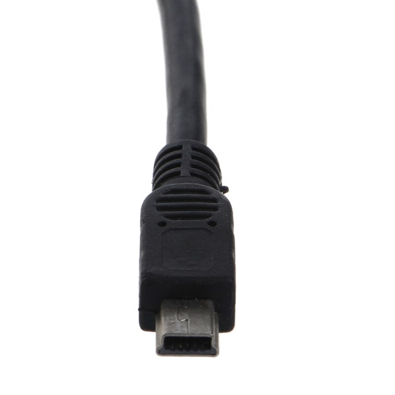 Micro Usb 5 Pin B Male Naar Mini Usb 5 Pin Male Data Adapter Converter Kabel Snoer