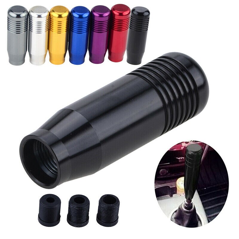 Universal Aluminum Manual Car Auto Gear Stick Shift Knob Shifter Lever Transmission Gearstick Lever Shifter Knob