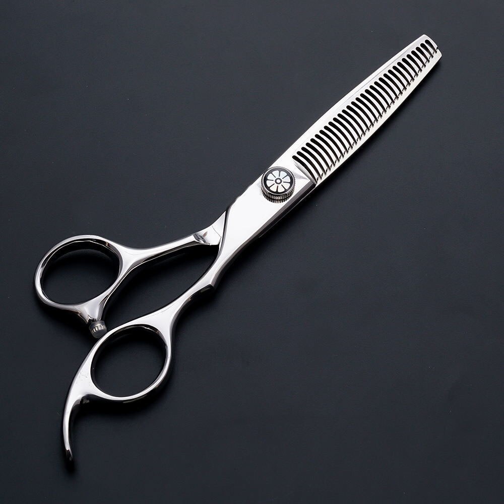 6“ Japan 440C stainless steel 11/14/18/30 tooth haircut thinning scissor thinning rate 70% High-grade fish bone scissors: 30 tooth