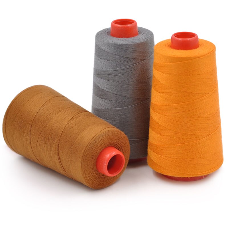 20s/3 Polyester Three Thick Sewing Thread Jeans Thread Hand Stitching Canvas Coarse Cloth Denim Thread Sewing Machine Thread