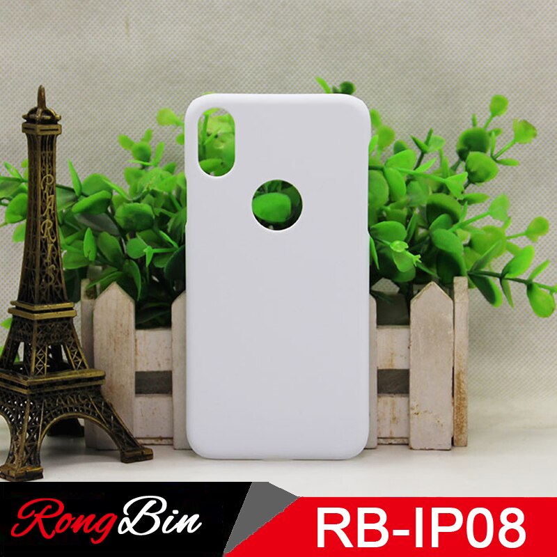 20 PCS/Lot Sublimation Machine 3D coque de téléphone Sublimation couverture complète imprimée pour Iphone 8/8 Plus/8X