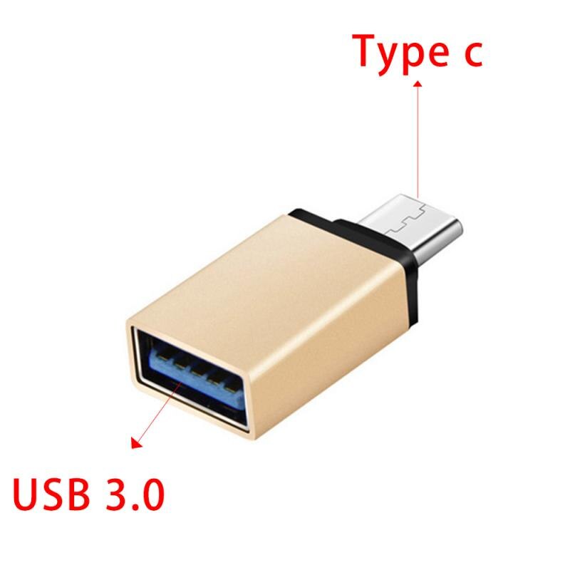 Type-C To USB 3.0 OTG Cable Adapter Type C Adapter For Xiaomi 9 Huawei Honor OTG Adapter: 2