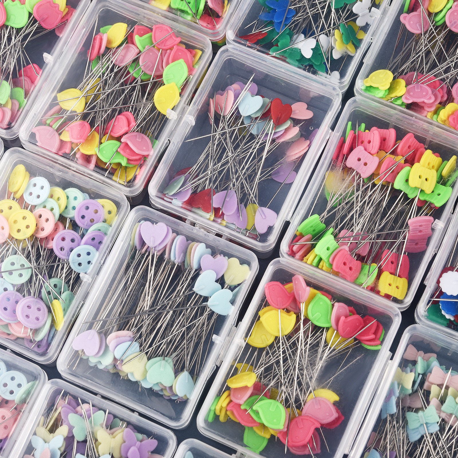 Pin Set Accessory 100/50Pcs Dressmaking Pins Sewing Embroidery Patch... – Grandado