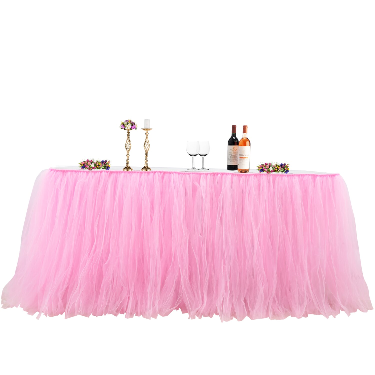 Party Tulle Tutu Table Skirts for Baby Bridal Shower Birthday Party Wedding Party Table Skirt Cover Home Decorations Supplies