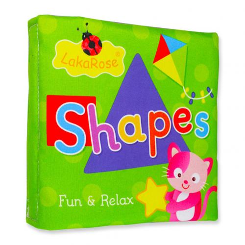 Soft Baby Cloth Book Animal Color Shape Educational Toys Intelligence Development Toy For 0-12 Months Ratteles Toy Kids: Shape